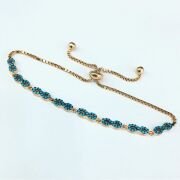 GÜMÜŞ ROSE TURKUAZ TAŞLI SONSUZLUK ASANSÖRLÜ BİLEKLİK