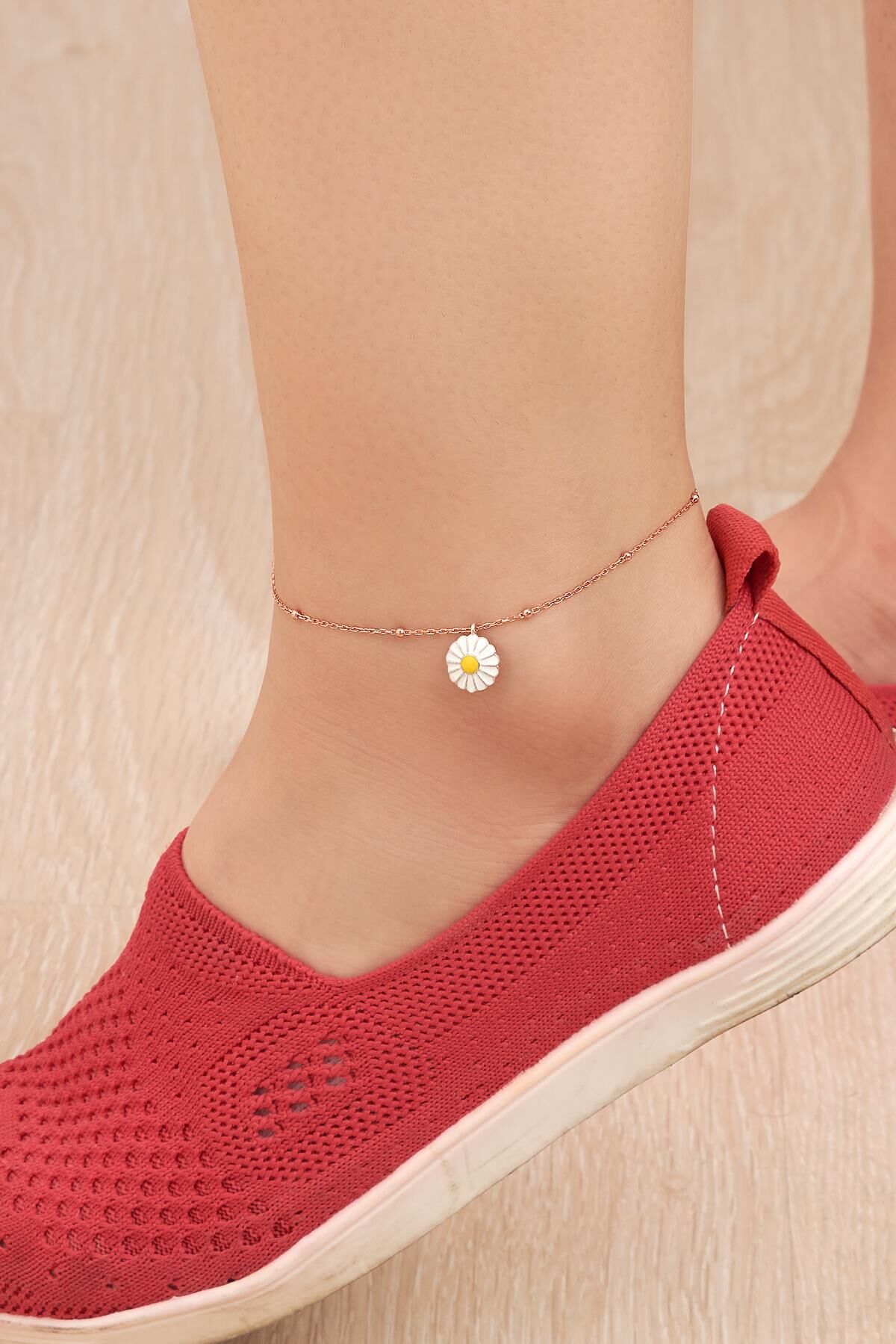 DORİKA TOPLU PAPATYA GÜMÜŞ HALHAL