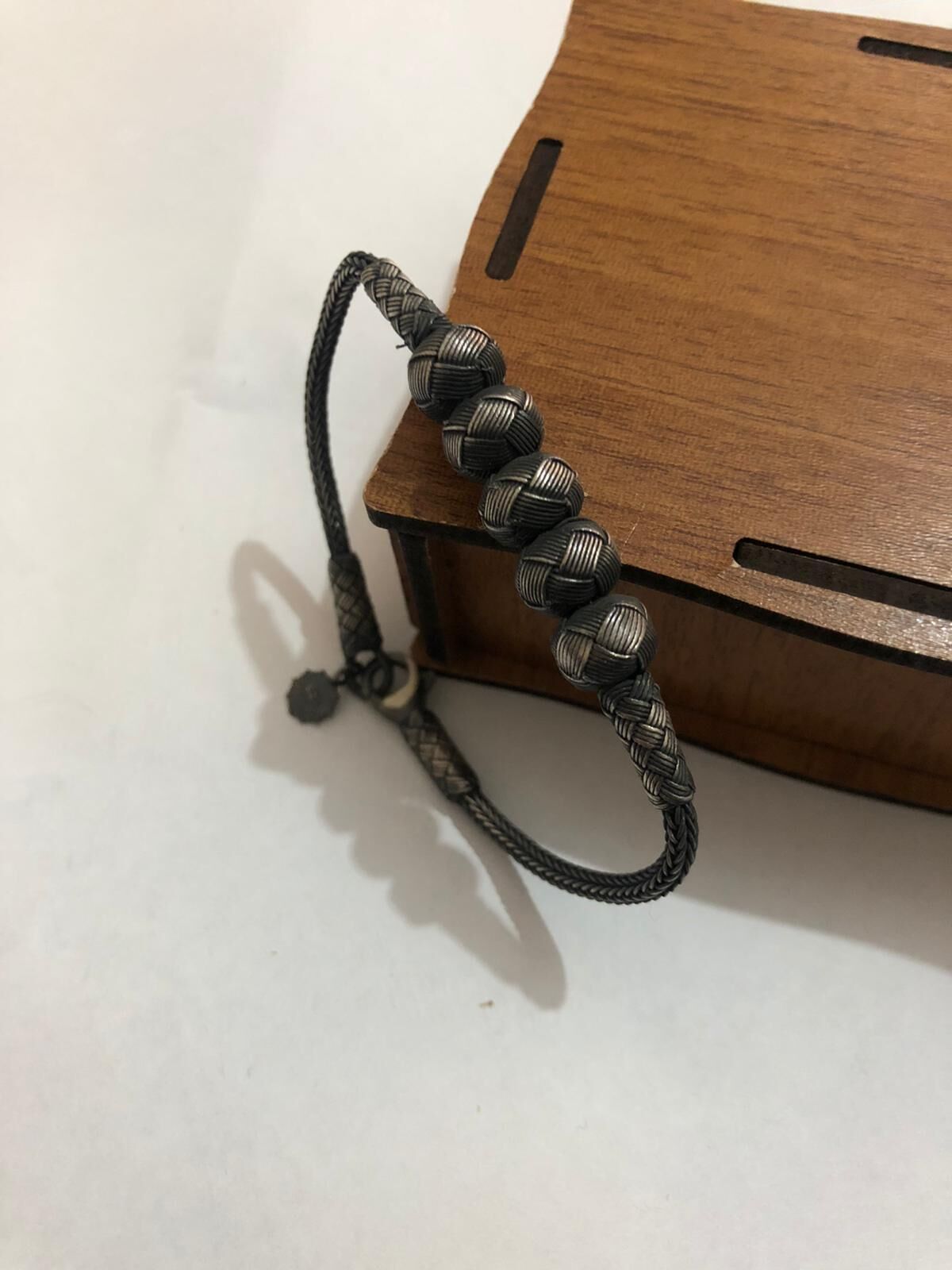 GÜMÜŞ KAZAZİYE BEŞ TOPLU BİLEKLİK