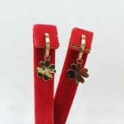 GÜMÜŞ ROSE BRONZ RENK YONCA KÜPE