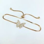 GÜMÜŞ ROSE KELEBEK BİLEKLİK