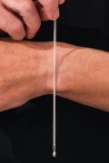 GÜMÜŞ 3 MM ERKEK GURMET ZİNCİR BİLEKLİK